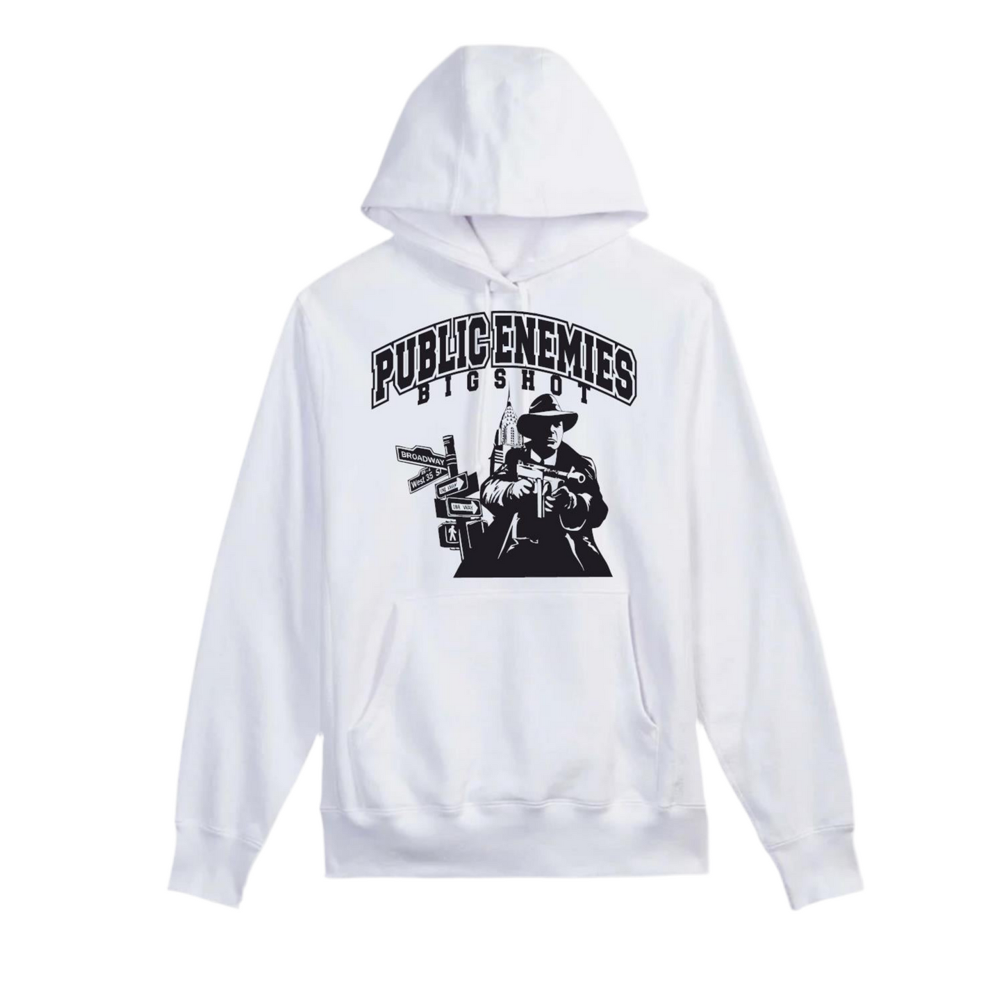 PUBLIC ENEMIES Fleece Hoodie