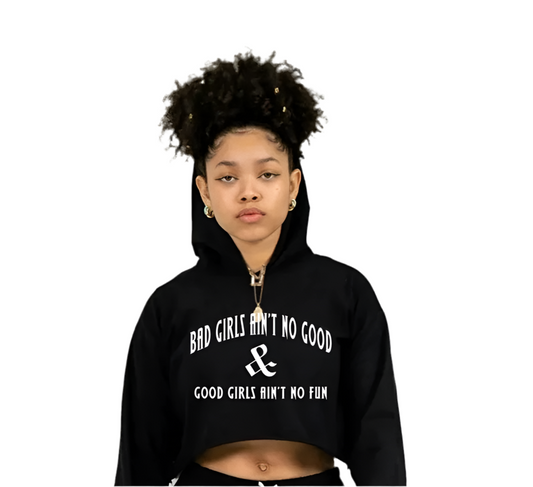 BAD GIRLS Crop Hoodie