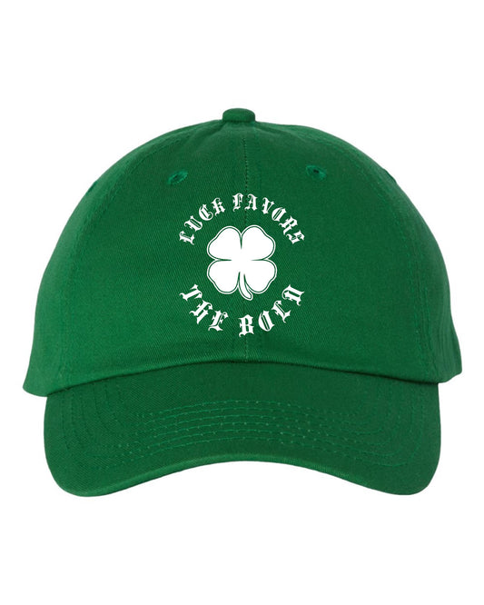 LUCK FAVORS THE BOLD Cap